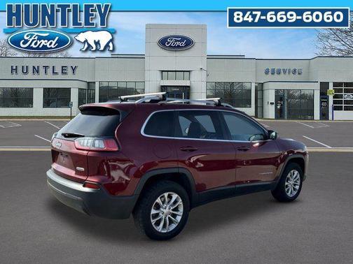 Velvet Red Pearlcoat 2019 Jeep Cherokee Latitude