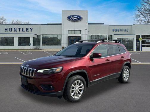 Velvet Red Pearlcoat 2019 Jeep Cherokee Latitude
