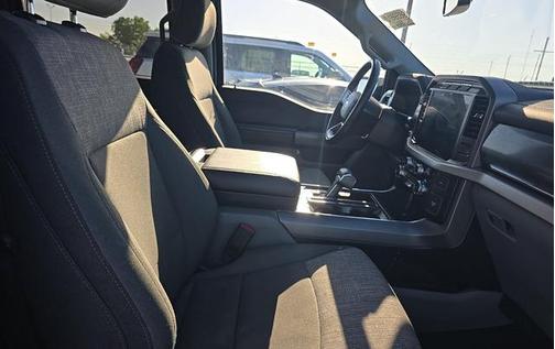 Antimatter Blue Metallic 2023 Ford F-150 Lightning XLT