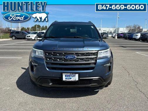 Blue Metallic 2019 Ford Explorer XLT