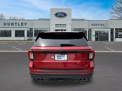 Rapid Red Metallic Tinted Clearcoat 2025 Ford Explorer ST