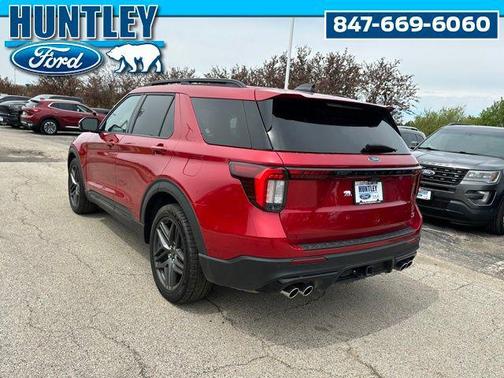 Rapid Red Metallic Tinted Clearcoat 2025 Ford Explorer ST