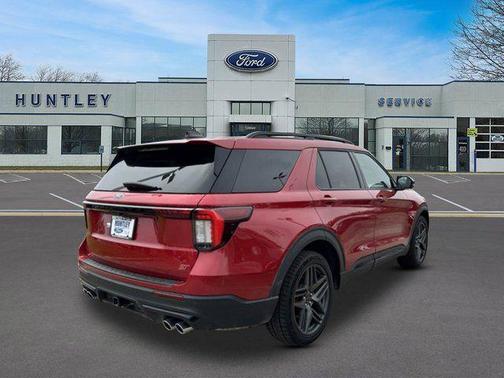 Rapid Red Metallic Tinted Clearcoat 2025 Ford Explorer ST
