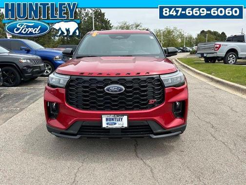 Rapid Red Metallic Tinted Clearcoat 2025 Ford Explorer ST