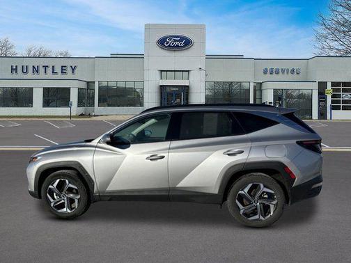 Shimmering Silver 2023 Hyundai TUCSON Hybrid Limited