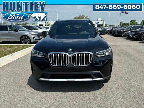 Black 2022 BMW X3 xDrive30i