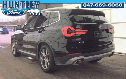 Black 2022 BMW X3 xDrive30i