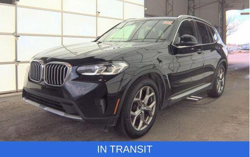 Black 2022 BMW X3 xDrive30i