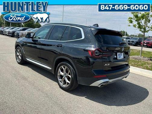Black 2022 BMW X3 xDrive30i