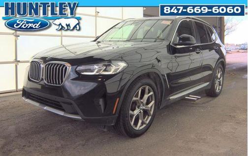 Black 2022 BMW X3 xDrive30i