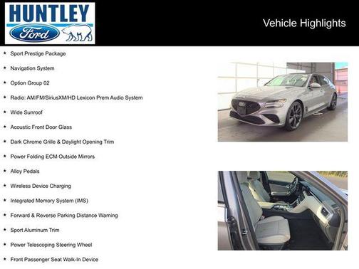 2023 Genesis G70 2.0T AWD