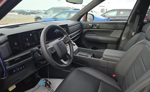 Terracotta Orange 2025 Hyundai SANTA FE HEV Calligraphy