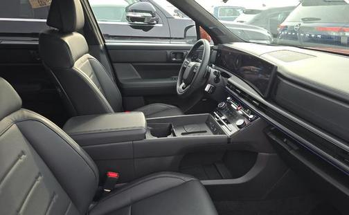 Terracotta Orange 2025 Hyundai SANTA FE HEV Calligraphy