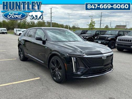 Stellar Black Metallic 2024 Cadillac LYRIQ Sport