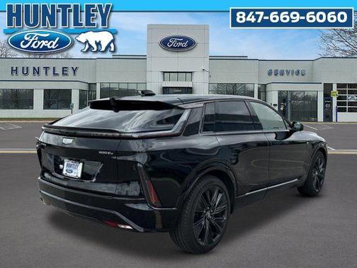Stellar Black Metallic 2024 Cadillac LYRIQ Sport