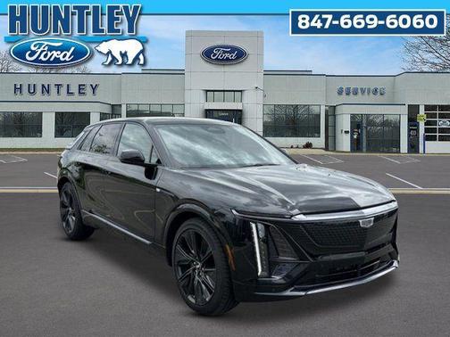 Stellar Black Metallic 2024 Cadillac LYRIQ Sport