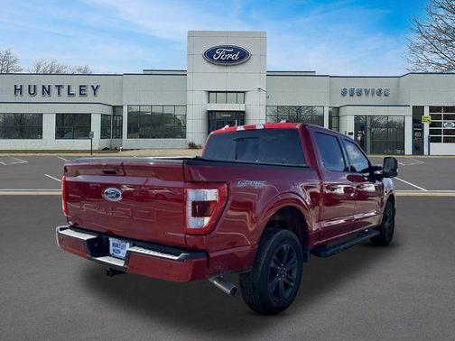 Rapid Red Metallic Tinted Clearcoat 2023 Ford F-150 Lariat