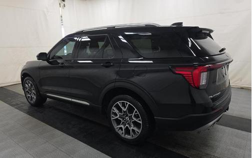 Agate Black Metallic 2025 Ford Explorer Platinum