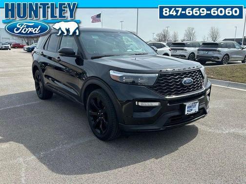 Agate Black Metallic 2022 Ford Explorer ST