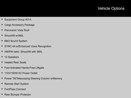 White Metallic 2022 Ford Edge ST
