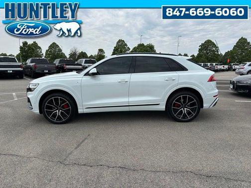 Glacier White Metallic 2020 Audi Q8 55 Premium Plus