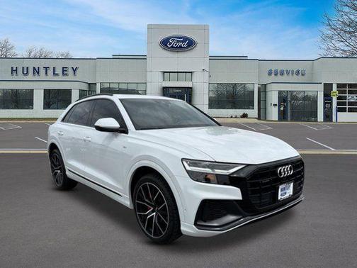 Glacier White Metallic 2020 Audi Q8 55 Premium Plus