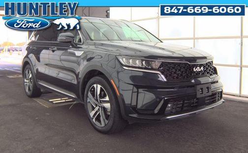 Gravity Blue 2024 Kia Sorento Hybrid EX