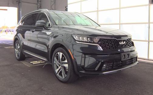 Gravity Blue 2024 Kia Sorento Hybrid EX