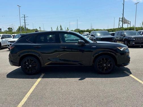 Black 2025 Acura ADX A-Spec with Advance