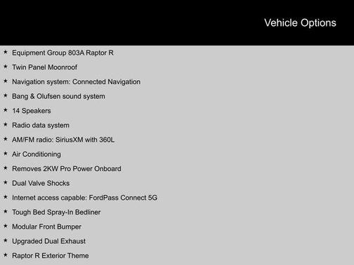 2025 Ford F-150 Raptor