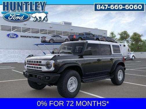 Shadow Black 2026 Ford Bronco Heritage Edition