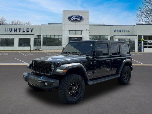 Black Clearcoat 2024 Jeep Wrangler 4xe Willys