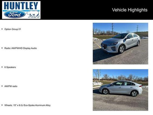 2022 Hyundai IONIQ Hybrid Blue