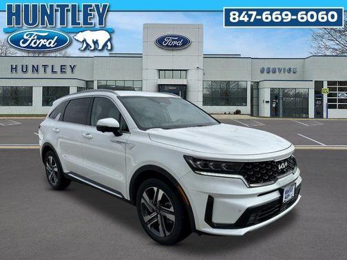 Snow White Pearl 2023 Kia Sorento Hybrid SX Prestige