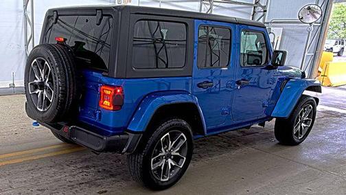 Hydro Blue Pearlcoat 2024 Jeep Wrangler 4xe Sport S
