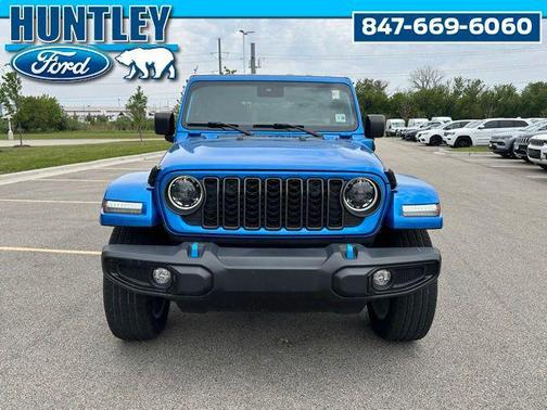 Hydro Blue Pearlcoat 2024 Jeep Wrangler 4xe Sport S