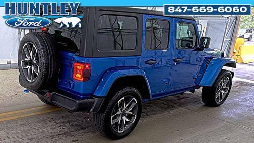 Hydro Blue Pearlcoat 2024 Jeep Wrangler 4xe Sport S