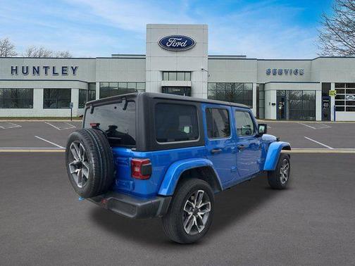 Hydro Blue Pearlcoat 2024 Jeep Wrangler 4xe Sport S