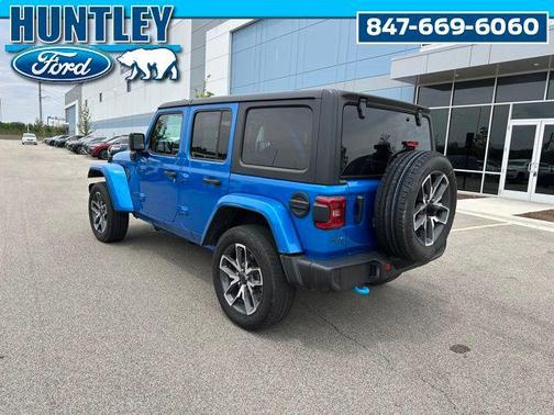 Hydro Blue Pearlcoat 2024 Jeep Wrangler 4xe Sport S