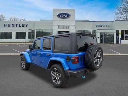 Hydro Blue Pearlcoat 2024 Jeep Wrangler 4xe Sport S