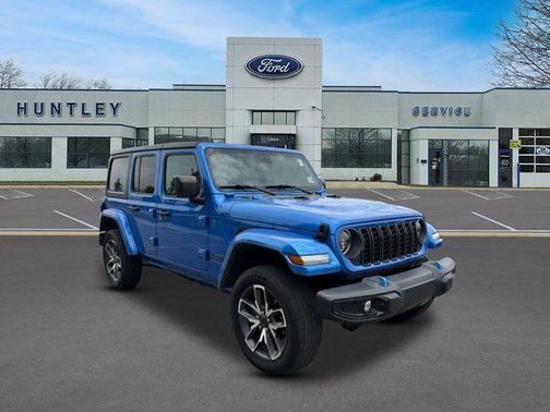 Hydro Blue Pearlcoat 2024 Jeep Wrangler 4xe Sport S