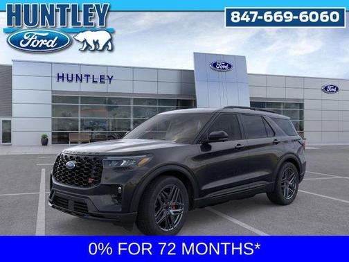 Agate Black Metallic 2026 Ford Explorer ST