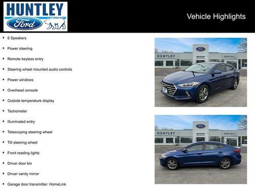 2018 Hyundai ELANTRA Value Edition