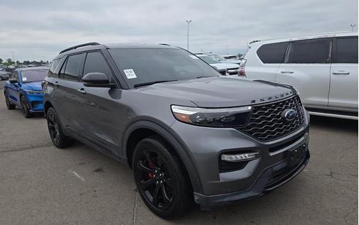 Carbonized Gray Metallic 2022 Ford Explorer ST