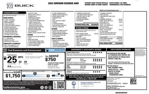 2023 Buick Envision Essence AWD