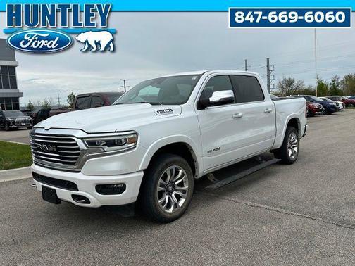 Ivory White Tri-Coat Pearlcoat 2024 RAM 1500 Longhorn