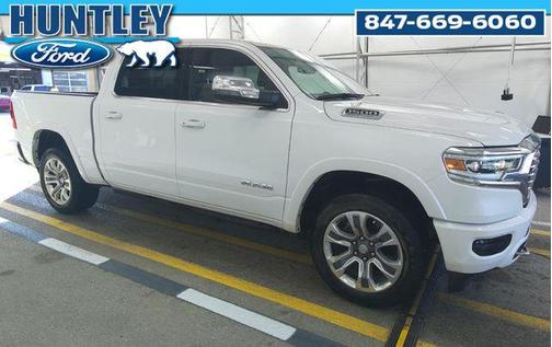 Ivory White Tri-Coat Pearlcoat 2024 RAM 1500 Longhorn
