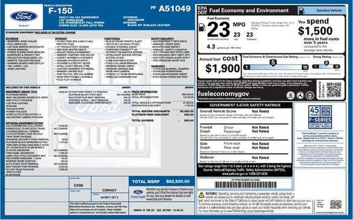 2023 Ford F-150 Platinum