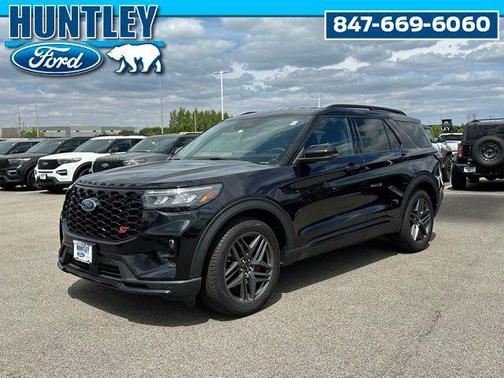 Agate Black Metallic 2026 Ford Explorer ST