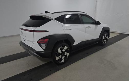 Atlas White 2024 Hyundai KONA Limited